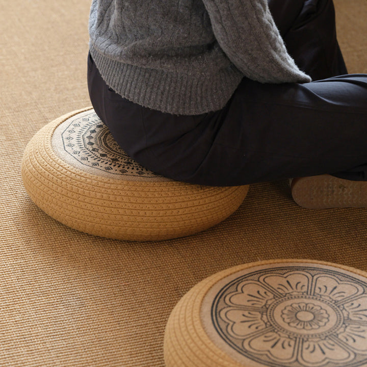 Round Meditation Cushion Bowlift