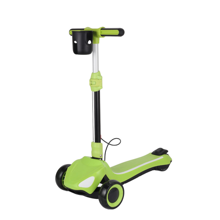 Adjustable Three-Wheel Ride-On Scooter Bowlift
