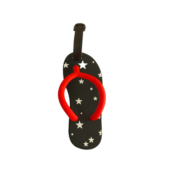 Unisex luggage tag in creative flip-flop design Bowlift