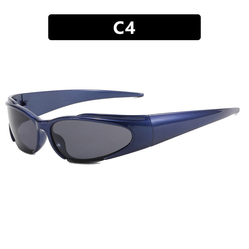 Ladies sporty UV protection sunglasses with aerodynamic design Bowlift