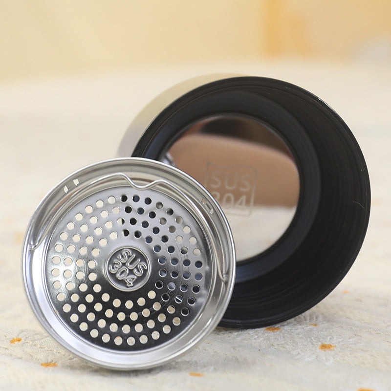 Ladies insulated bottle with removable tea strainer Bowlift