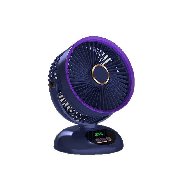 Unisex Portable Turbo Fan with Digital Display Bowlift