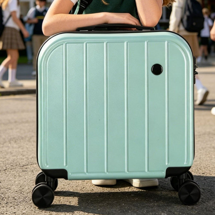 Unisex Compact Hard Shell Wheeled Suitcase Bowlift