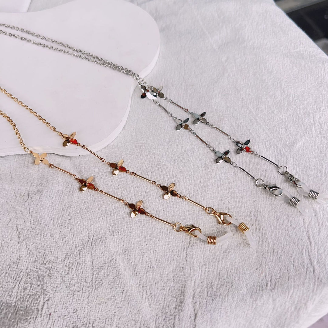 Fashionable Chain Eyewear Retainer Bowlift