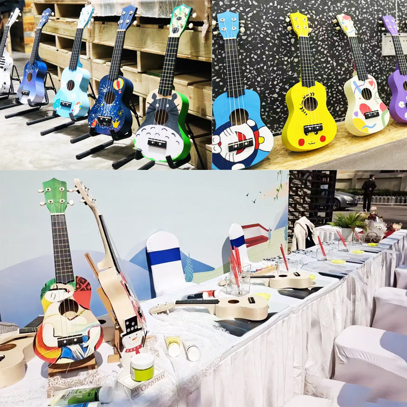 DIY Wooden Ukulele Craft Kit Bowlift