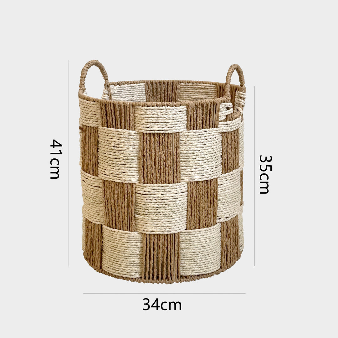 Handwoven storage basket Bowlift