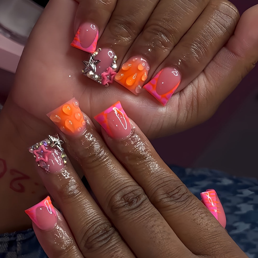 Artistic Gel Nail Art Bowlift