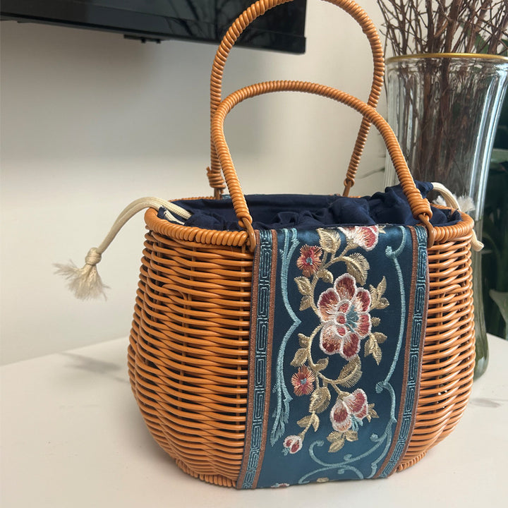 Women Stylish Basket Bag Bowlift