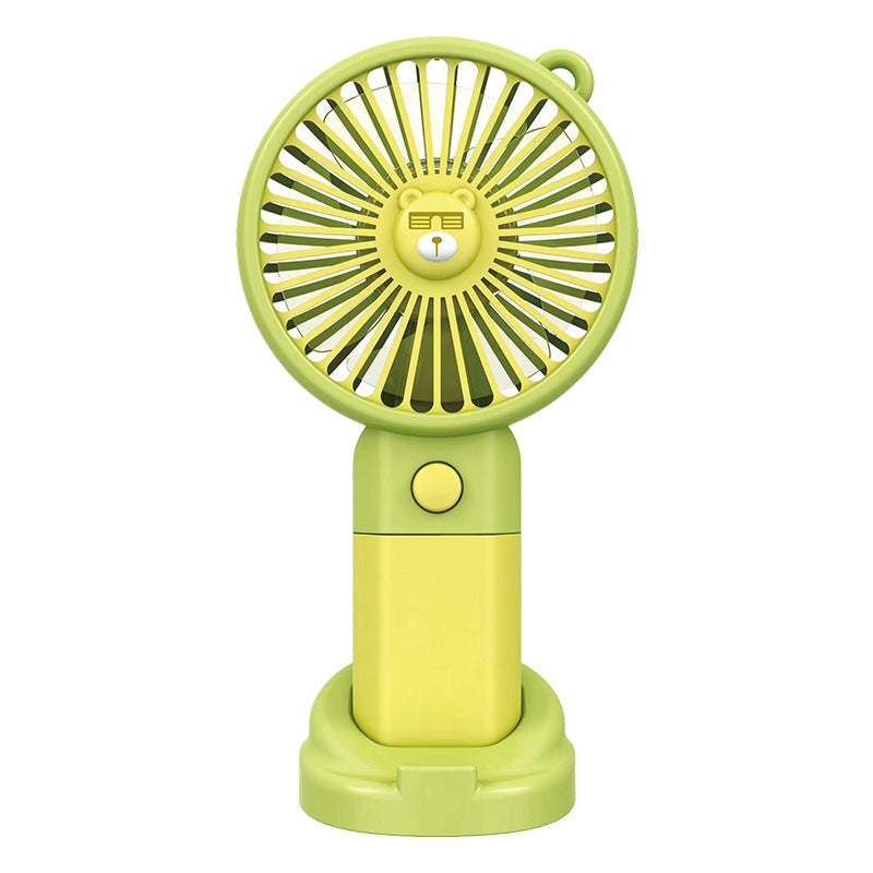 Ladies Portable Hand Fan with Ergonomic Design and Quiet Operating Modes Bowlift