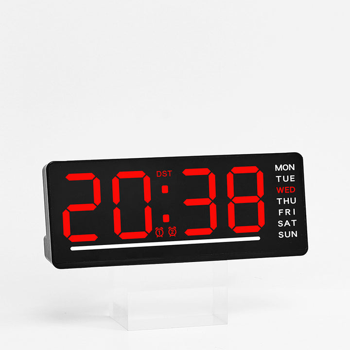 Digital LED Alarm Clock with Large, Clear Display and Multiple Alarm Functions Bowlift