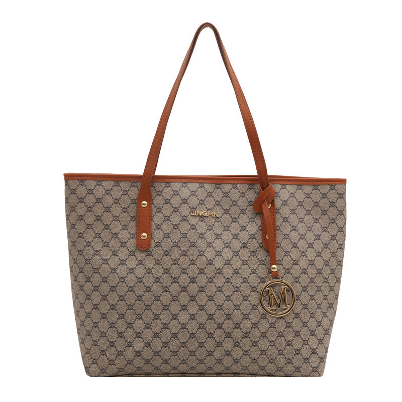 Elegant Geometric Pattern Tote Bag