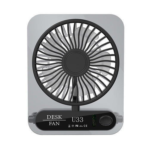 Unisex Compact Oscillating Desk Fan Bowlift