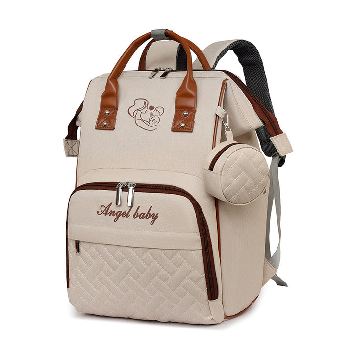 Lightweight Multi-Pocket Diaper Backpack Bowlift