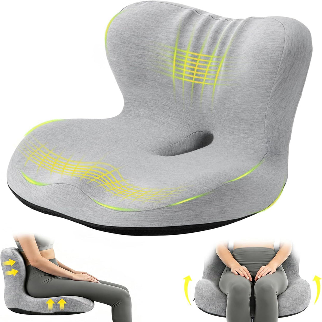 Ergonomic seat cushion Bowlift