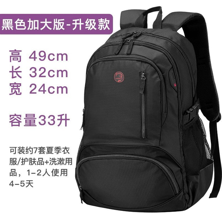 Backpack with generous storage space and intelligent organizer Bowlift