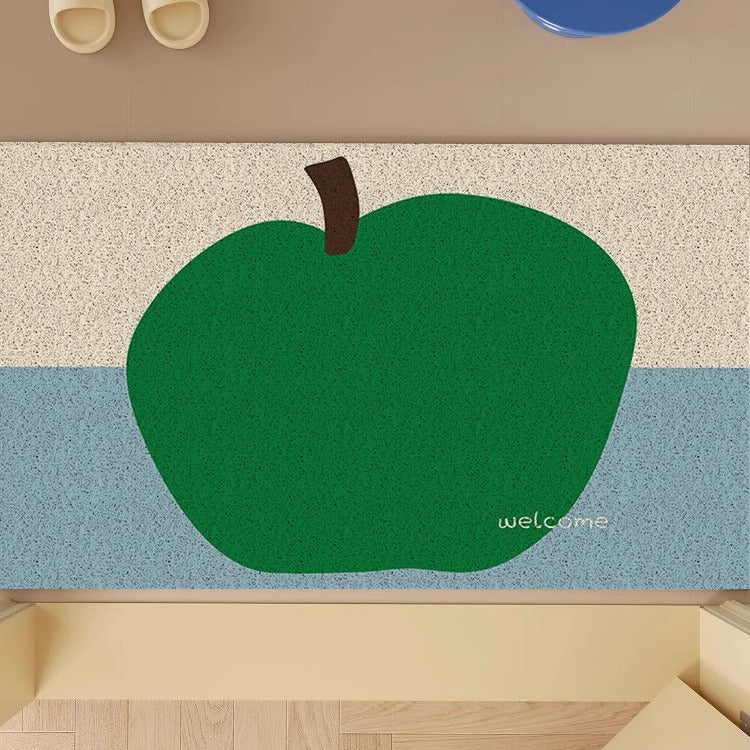 Artistic Fruit Print Floor Mat Bowlift