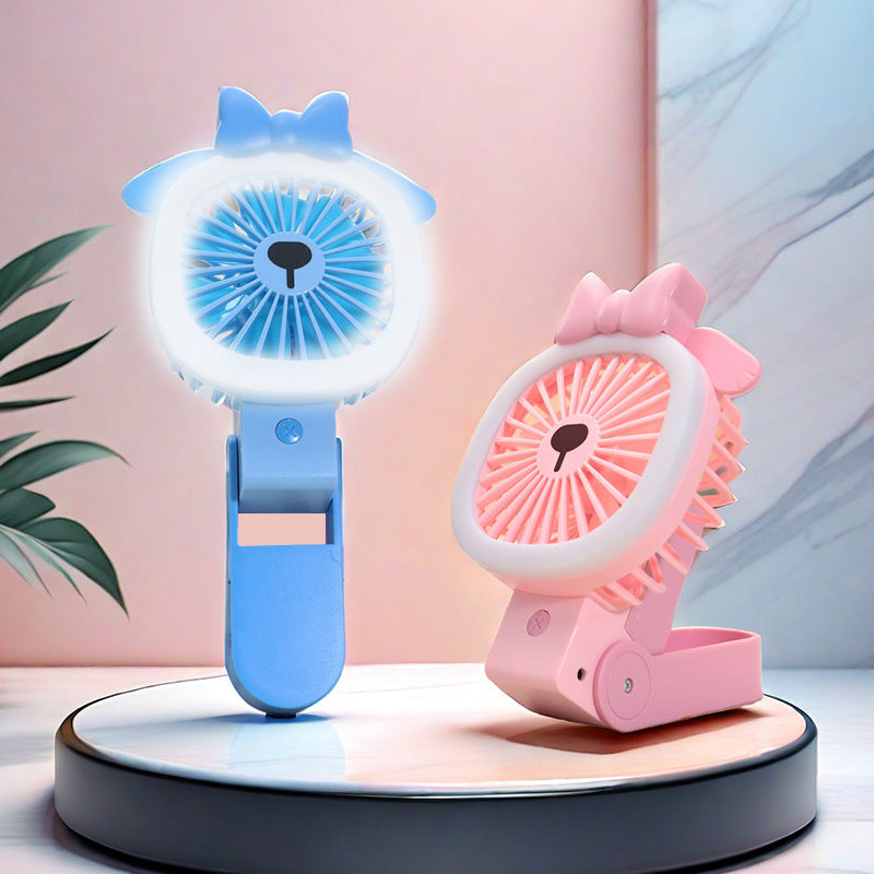 Women's Portable Design Fan with USB Connection Bowlift