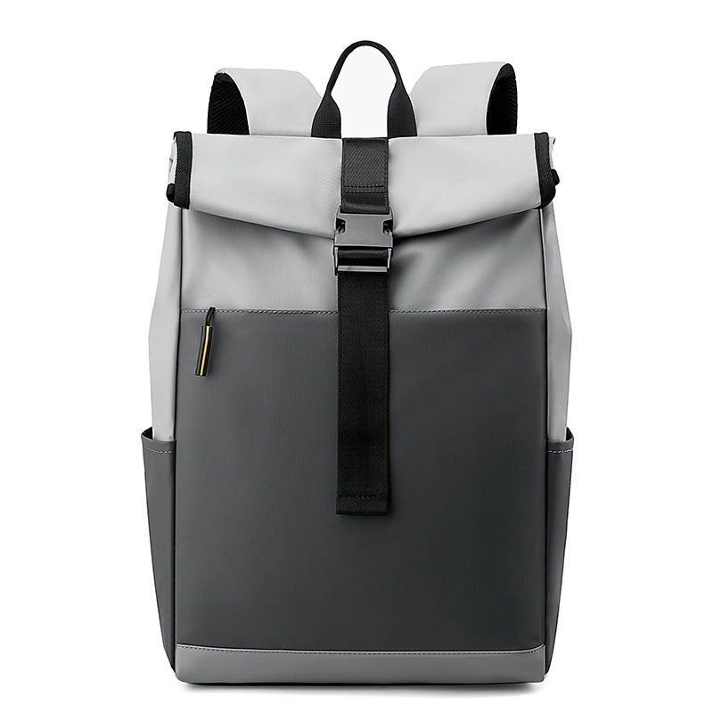 Stylish Roll-Top Waterproof Backpack Bowlift