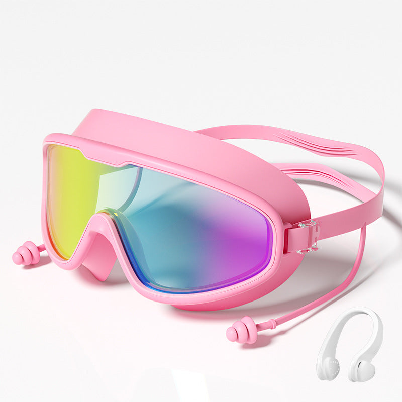 Swim Goggles with Integrated Headphones Bowlift