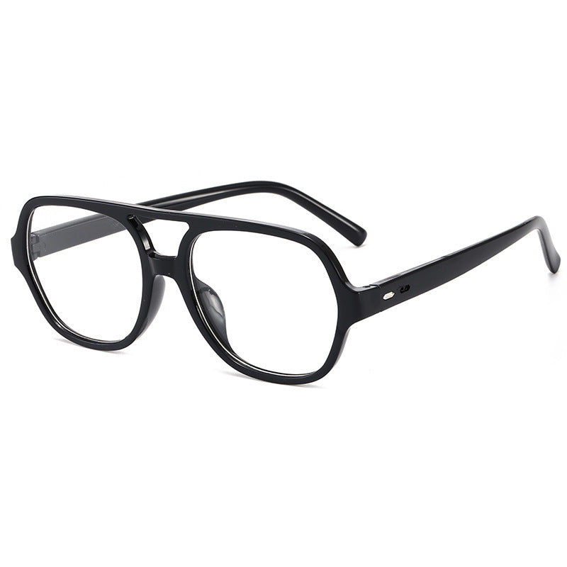Women square glasses with clear frame and trendy design Bowlift