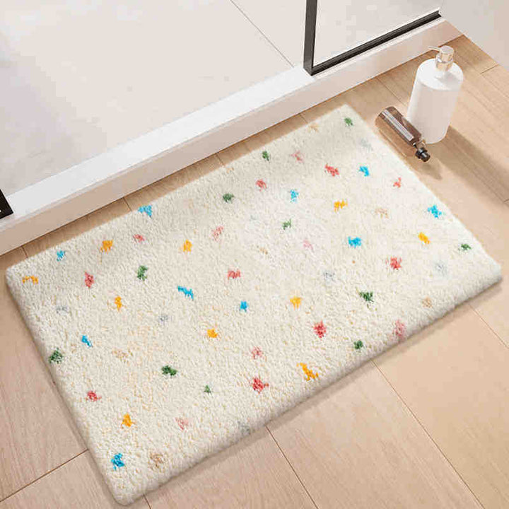 Cozy Heart-Shaped Bath Mat Bowlift