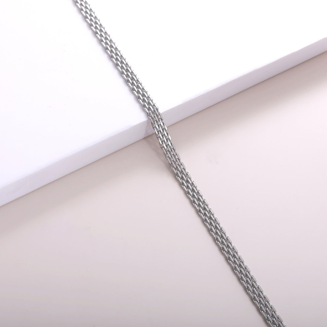 Luxe Interwoven Chain Necklace Bowlift