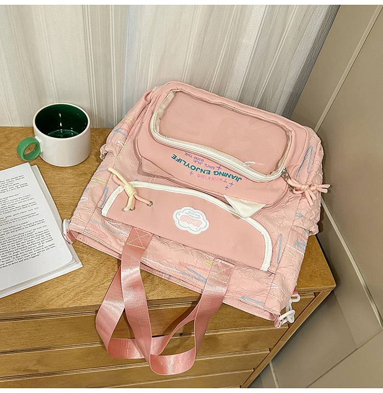 Multi-Functional College School Backpack Bowlift