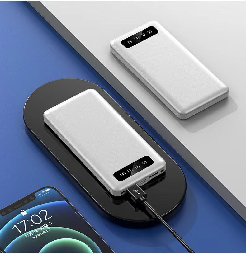 Portable power bank with intelligent LED display Bowlift