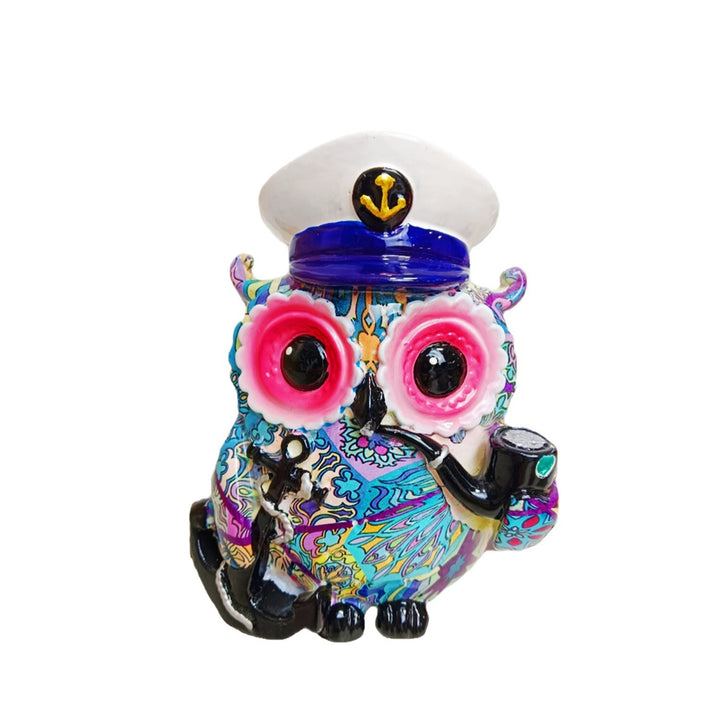 Artful owl figure in maritime design Bowlift