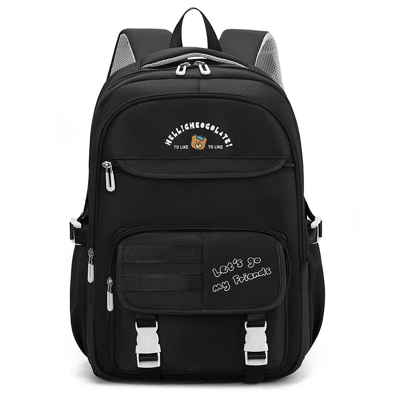 Trendy Graphic Print Backpack