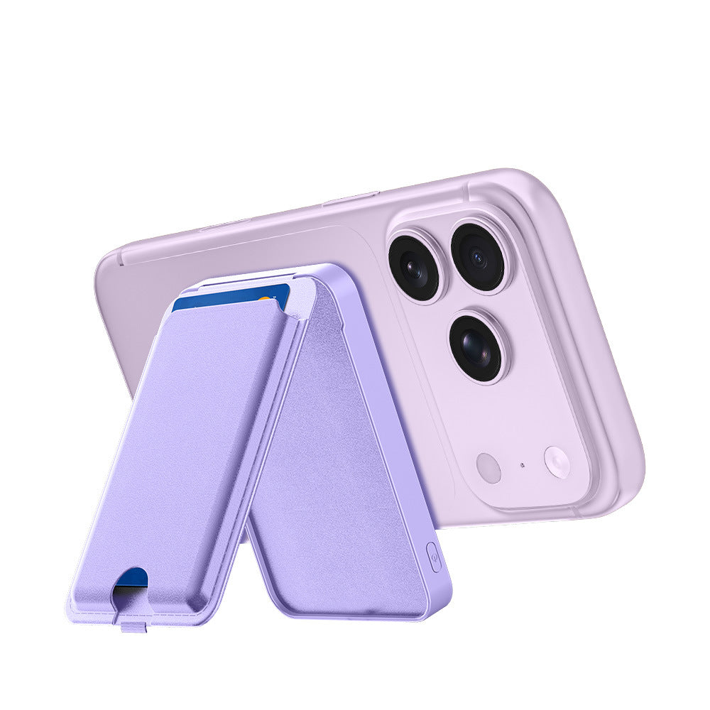 Smartphone case with integrated card slot and stand Bowlift