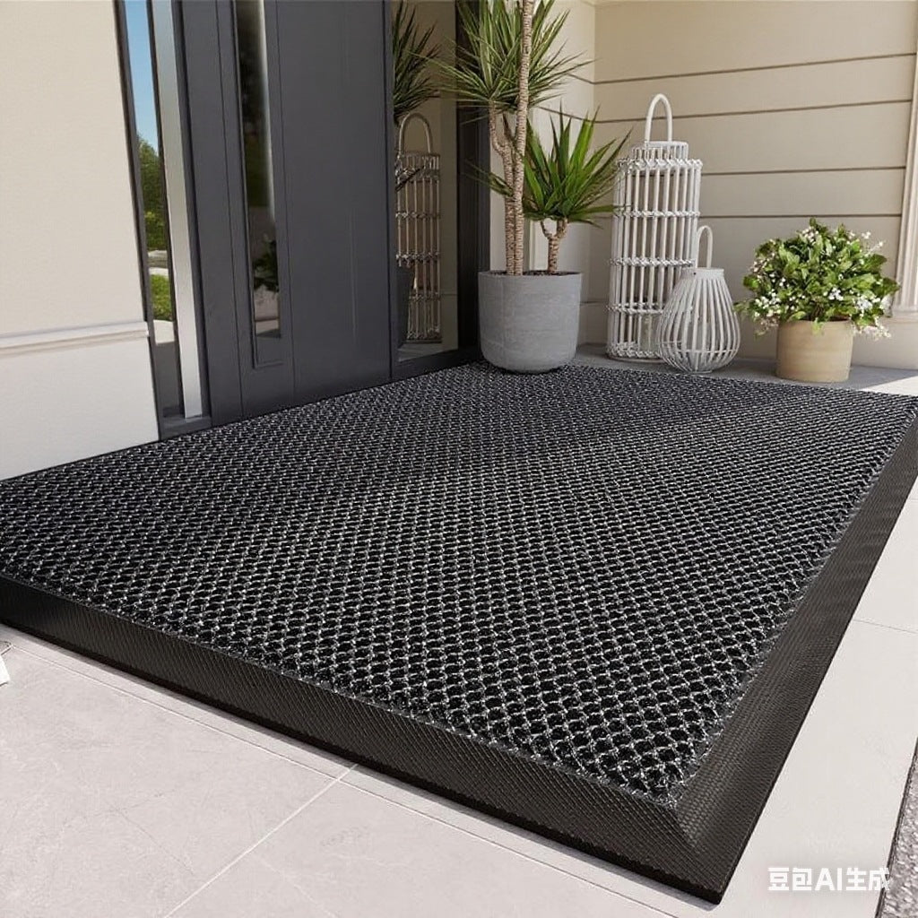 Unisex Large Textured Outdoor Entryway Mat Bowlift