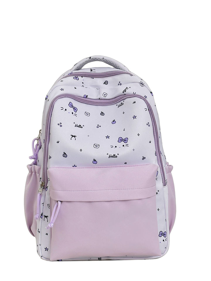 Cute Character-Themed School Backpack Bowlift