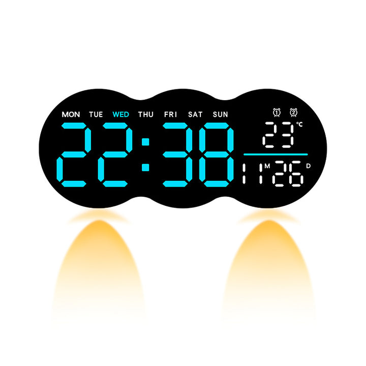 Digital Multifunction Alarm Clock Bowlift