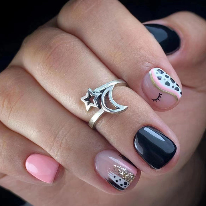Elegant Celestial-Themed Adjustable Ring Bowlift