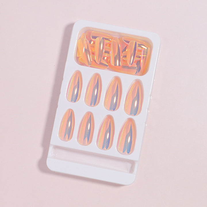 Artistic Gradient Press-On Nails Bowlift