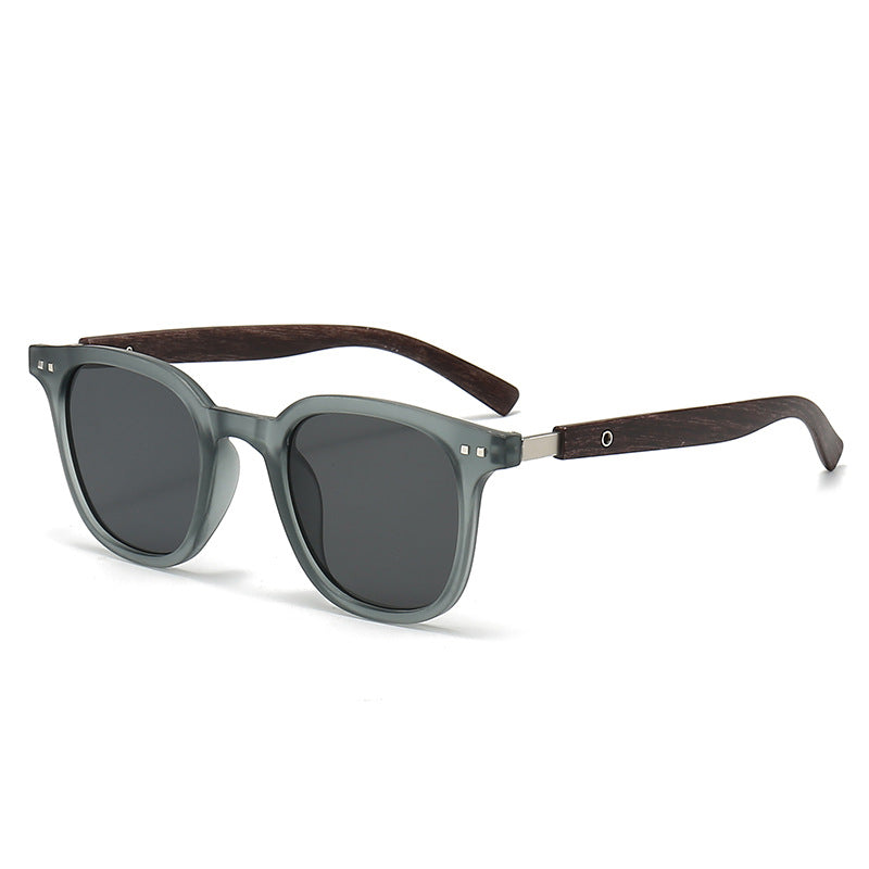 Retro Influenced Rectangle Sunglasses