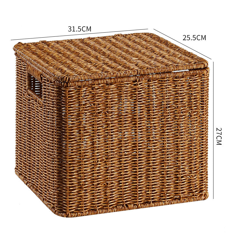 Handwoven Rectangular Storage Chest Bowlift