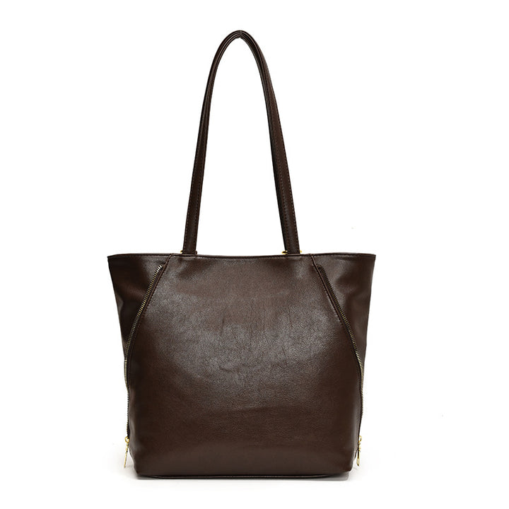 Elegant Faux Leather Tote Bag Bowlift