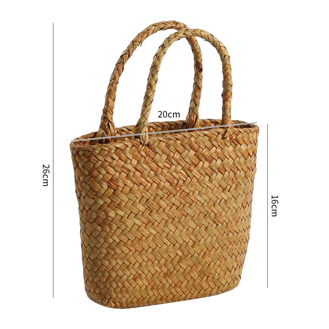 Handcrafted Woven Shopping Tote Bowlift