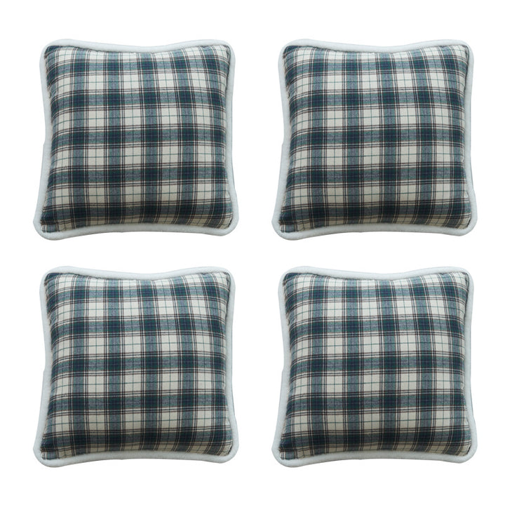 Cozy Plaid Decorative Cushion