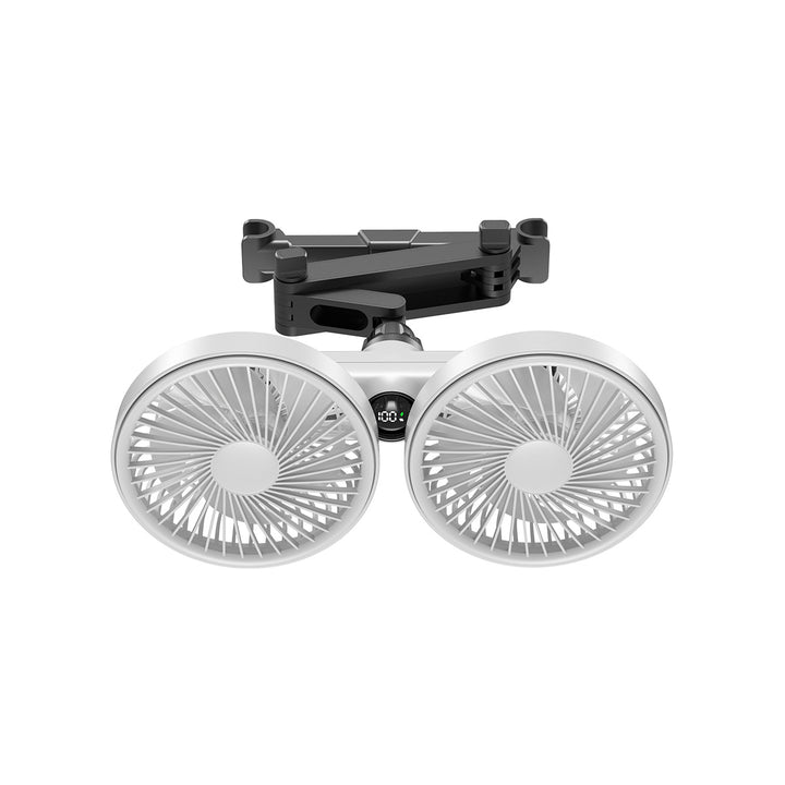 Unisex double fan with flexible holder Bowlift