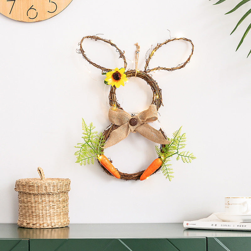 Decorative door wreath Bowlift