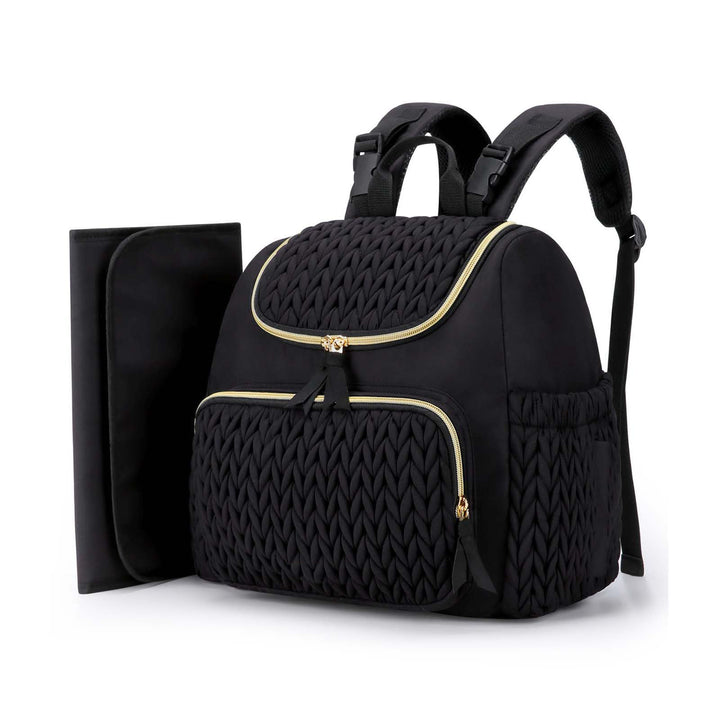 Women's Fashion Backpack with Woven Design Bowlift
