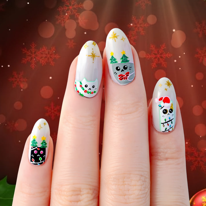 Christmas Nail Art Set Bowlift