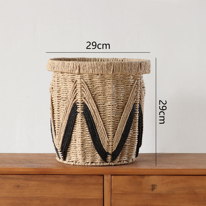 Handbag made of braided natural material Bowlift
