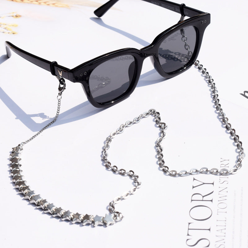 Star-Accented Eyewear Chain Bowlift