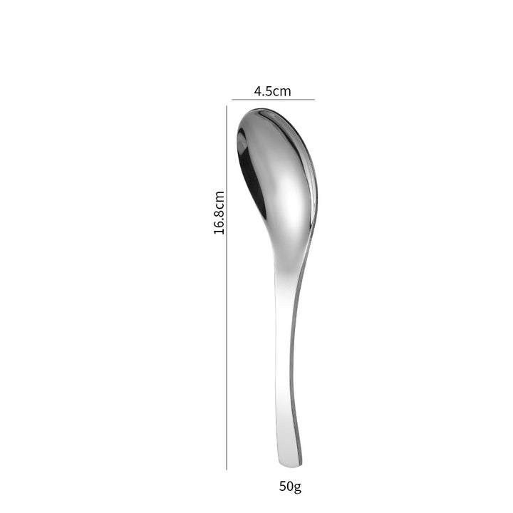Elegant spoon with ergonomic design and polished surface Bowlift