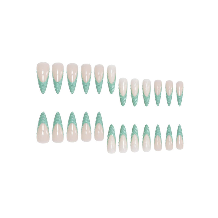 Intricate 3D Sculpted Nail Enhancements Bowlift