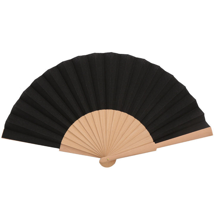 Women handmade fan made of breathable material with elegant design Bowlift